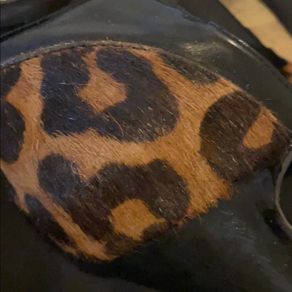 Cheetah print black chunky stilettos Michael kors - Picture 7 of 7